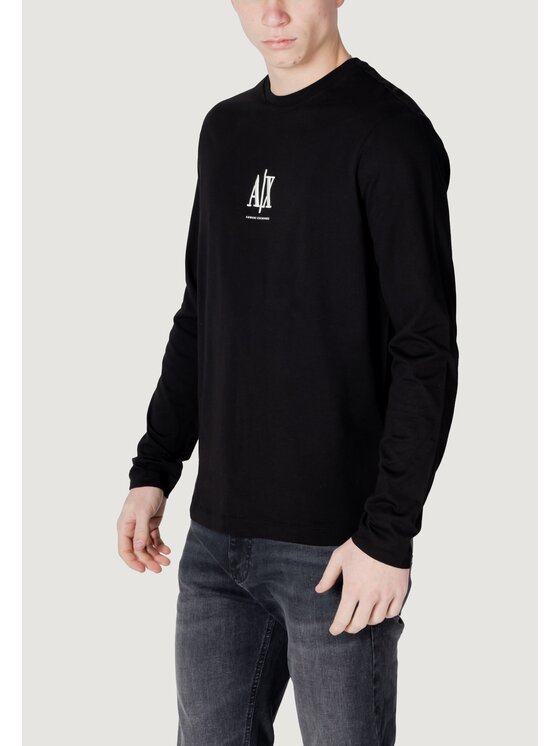 Armani Exchange Armani Exchange T-Shirt XM000364 AF12308 Czarny Shirt Fit