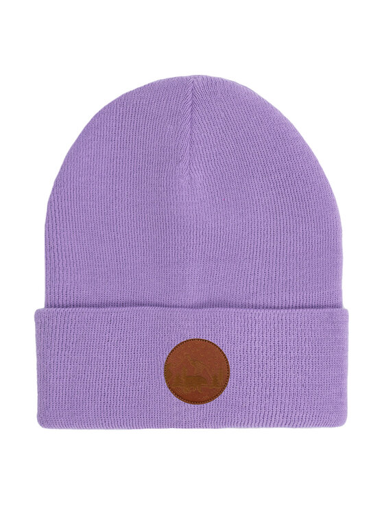 Kabak Kabak Czapka klasyczna beanie Fioletowy