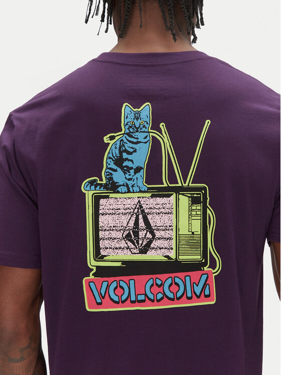 Volcom Volcom T-krekls Catv A3512552 Violets Classic Fit
