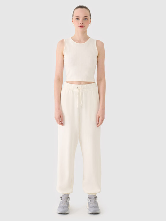 4F 4F Tank top MIDSHOP TEXTILE Biały Slim Fit
