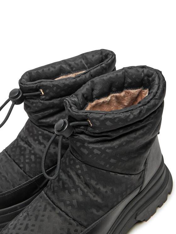 BOSS Boss Botki Foster Bootie CBBNY 50523505 Czarny