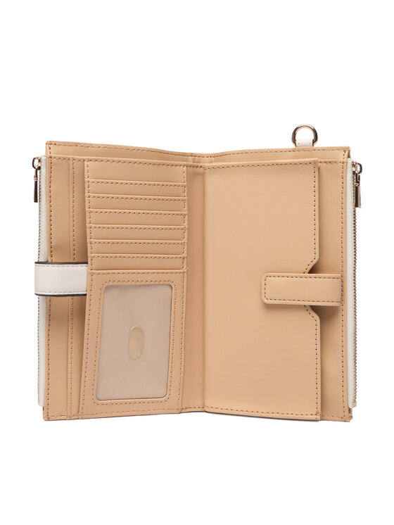 Guess Guess Novčanik Melinda Logo Slg SWJP99 02157 Écru