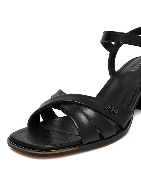 MEXX MEXX Sandały EO-WS1161-01 Czarny