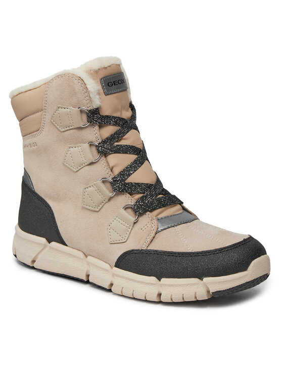 Geox Geox Μπότες Χιονιού J Flexyper Girl B Ab J16APA 022FU C5000 D Μπεζ