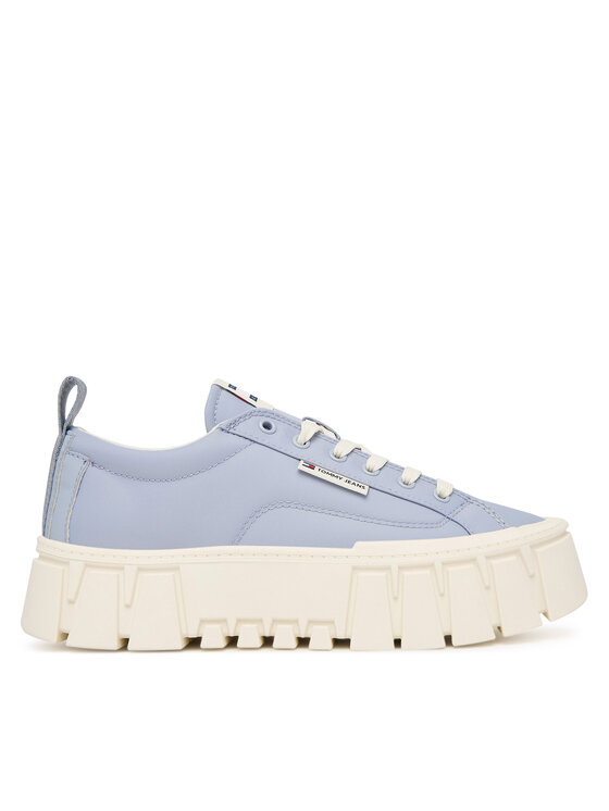 Tommy Jeans Tommy Jeans Sportcipők Tjw Flatform Chunky Sneaker EN0EN03036 Kék