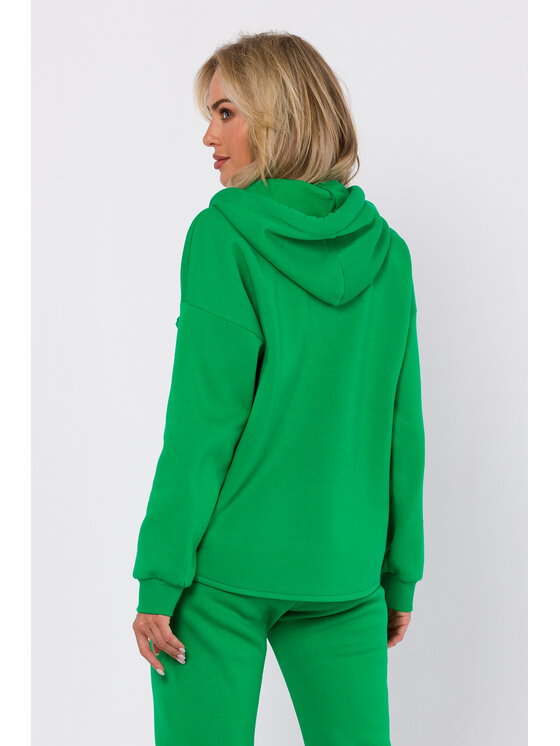 Made of Emotion Made of Emotion Felpa M761 Verde Modern Fit