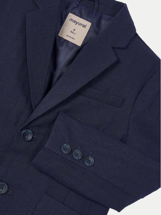 Mayoral Mayoral Giacca da abito 3417 Blu scuro Regular Fit
