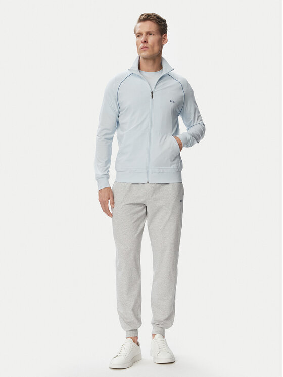 BOSS BOSS Світшот Mix&Match 50515307 Світло-синій Regular Fit