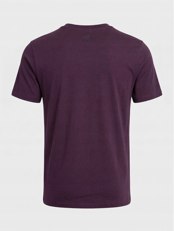 4F 4F T-Shirt Z-TTSHM3947-3-K Biały Regular Fit