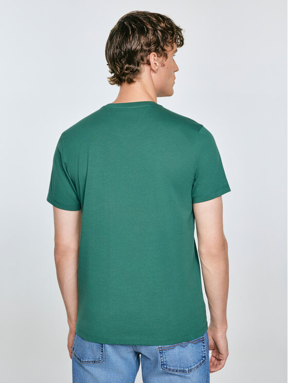 BIG STAR BIG STAR T-Shirt CARBON Zielony Basic Fit