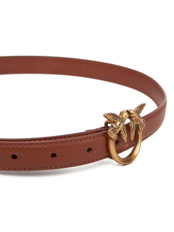 PINKO PINKO Ženski pas Love Berry H2 Belt PE 25 PLT01 100143 A0F1 Rjava