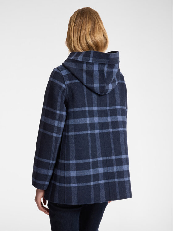 Elena Mirò Elena Mirò Cappotto 8133P000043N001 Blu A-Line Fit