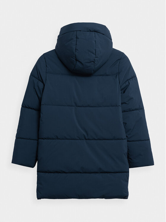4F 4F Kurtka zimowa 4FJAW23TDJAM275 Granatowy Regular Fit