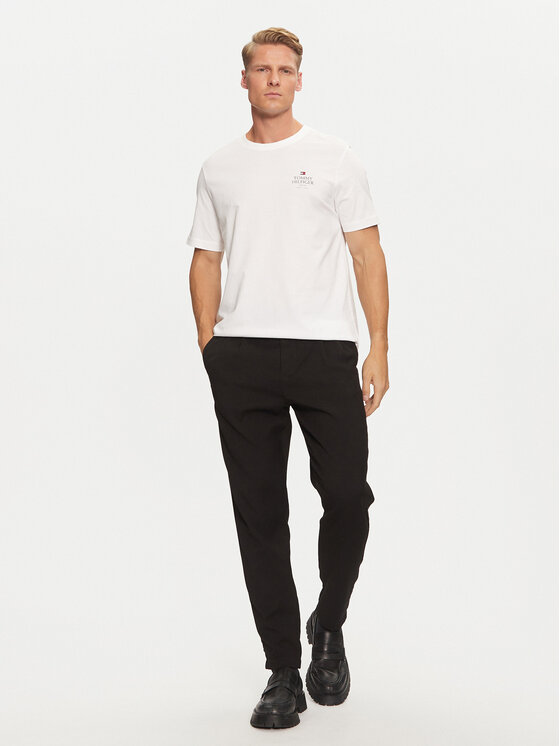 Tommy Hilfiger Tommy Hilfiger T-krekls MW0MW36500 Balts Regular Fit