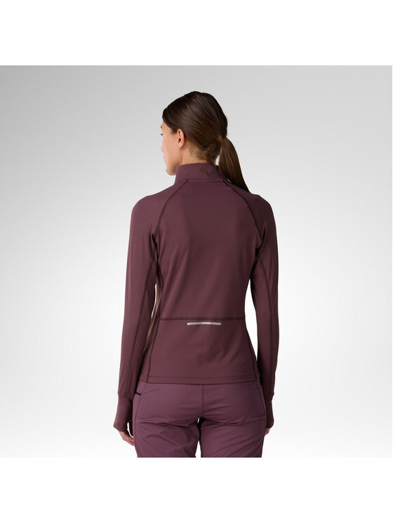 Rossignol Rossignol Bluza techniczna W Half Zip First Layer Fioletowy Slim Fit