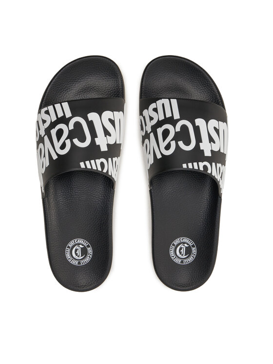 Just Cavalli Just Cavalli Šlepetės 76QA3SZ1 Juoda