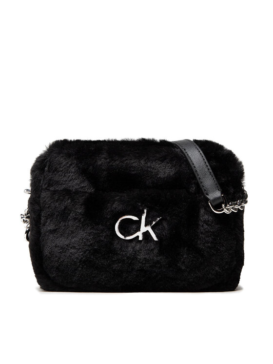Borsetta Re-Lock Camera Bag Fur K60K608590 Nero