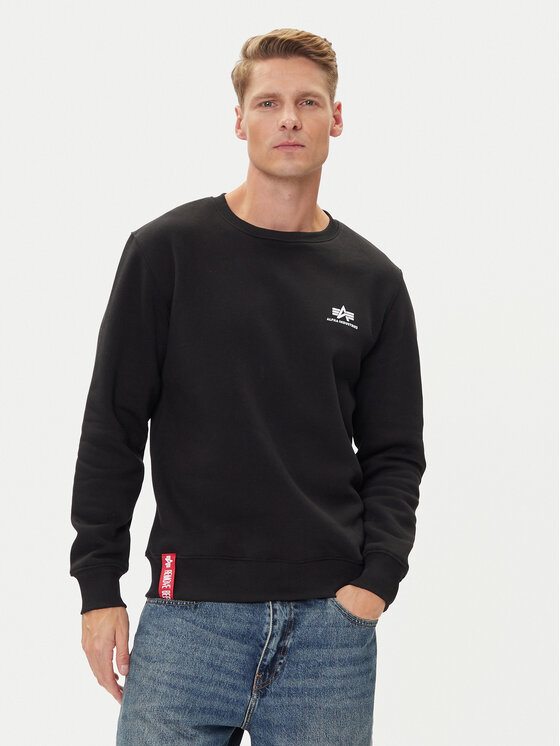 Alpha Industries Alpha Industries Džemperis Basic 188307 Juoda Regular Fit