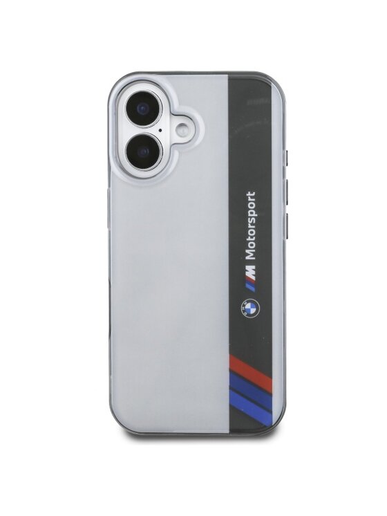BMW Motorsport BMW Motorsport Etui na telefon iPhone 16 Plus Szary