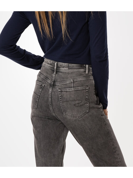 Lee Cooper Lee Cooper Jeansy MATEA Szary Mom Fit
