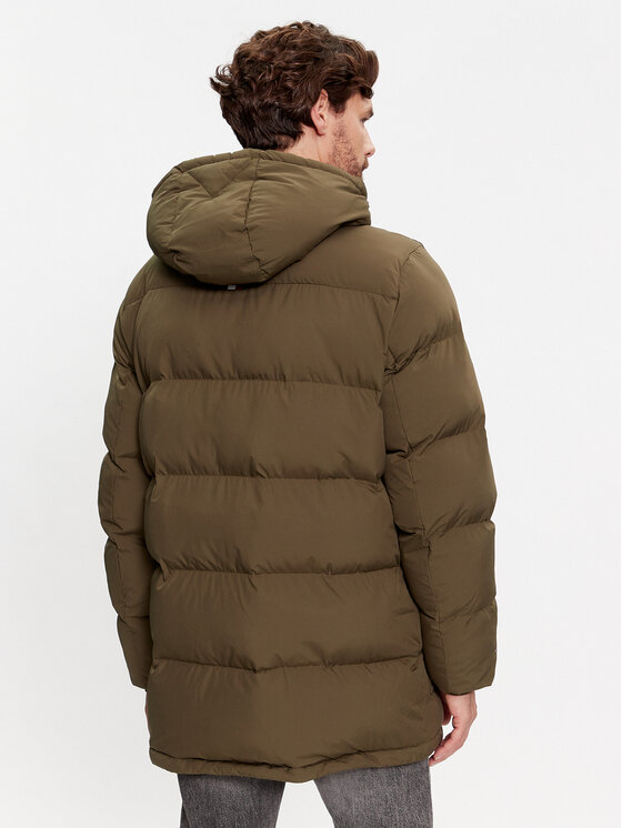 Tommy Hilfiger Tommy Hilfiger Зимно яке Essential Rockie MW0MW33961 Каки Regular Fit
