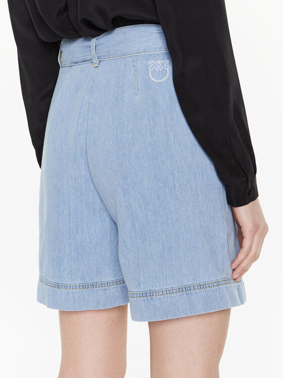 PINKO Pinko Джинсові шорти 100701 A0MM Голубий Relaxed Fit