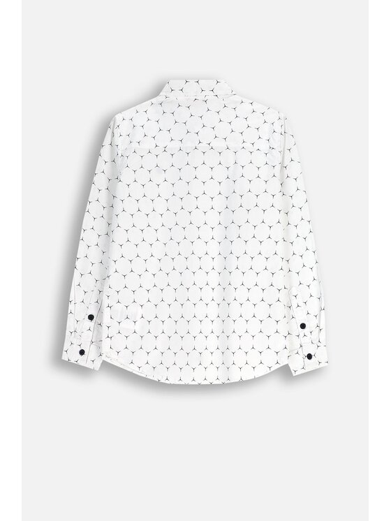 Coccodrillo Coccodrillo Košile WC5136101BSB-001 Bílá Regular Fit