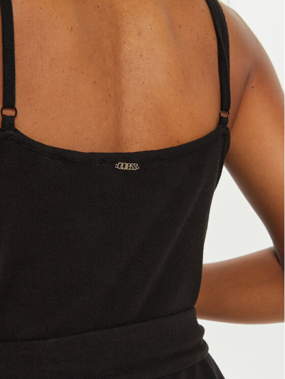 Guess Guess Salopetă O4BD03 KCHZ2 Negru Regular Fit