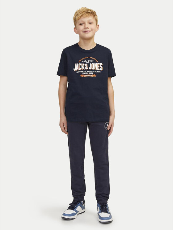 Jack&Jones Junior Jack&Jones Junior T-Shirt Logo 12258876 Σκούρο μπλε Regular Fit