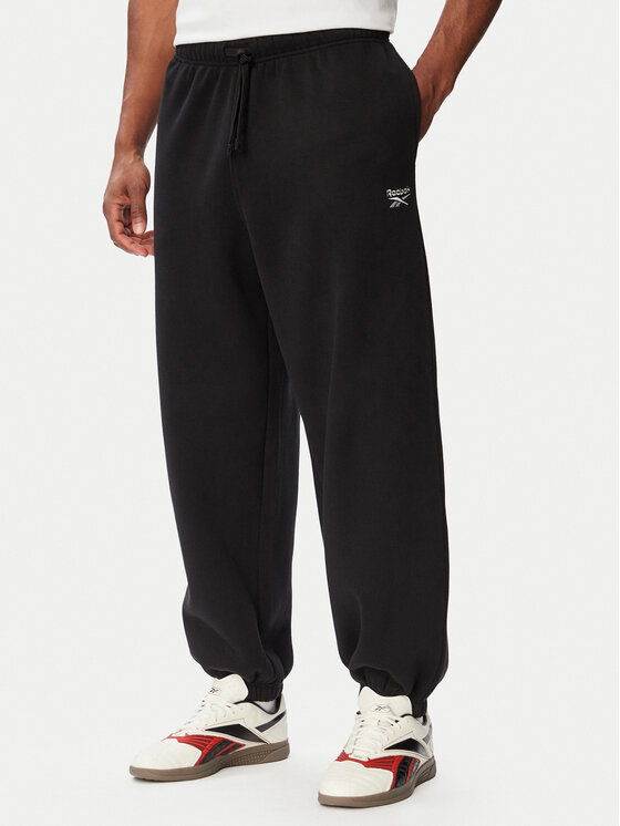 Reebok Pantaloni trening Filip RK25727CCM Negru Regular Fit