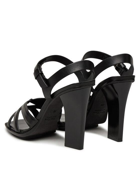 Max Mara Max Mara Sandały 2514521072600 Czarny