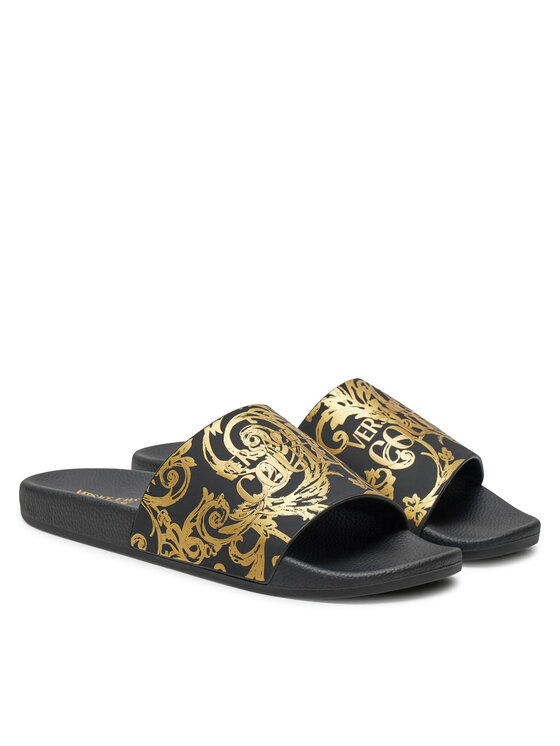 Versace Jeans Couture Versace Jeans Couture Шльопанці 76YA3SQ4 Чорний