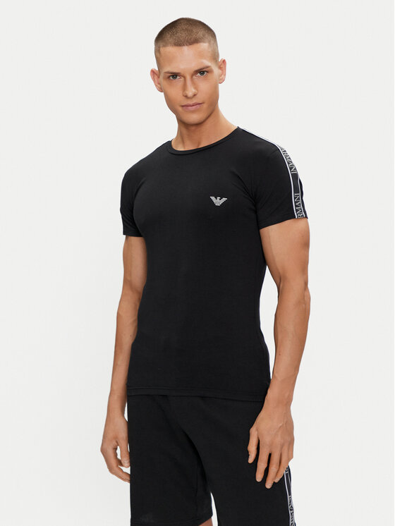 Emporio Armani Underwear Tricou 111035 4R523 00020 Negru Slim Fit