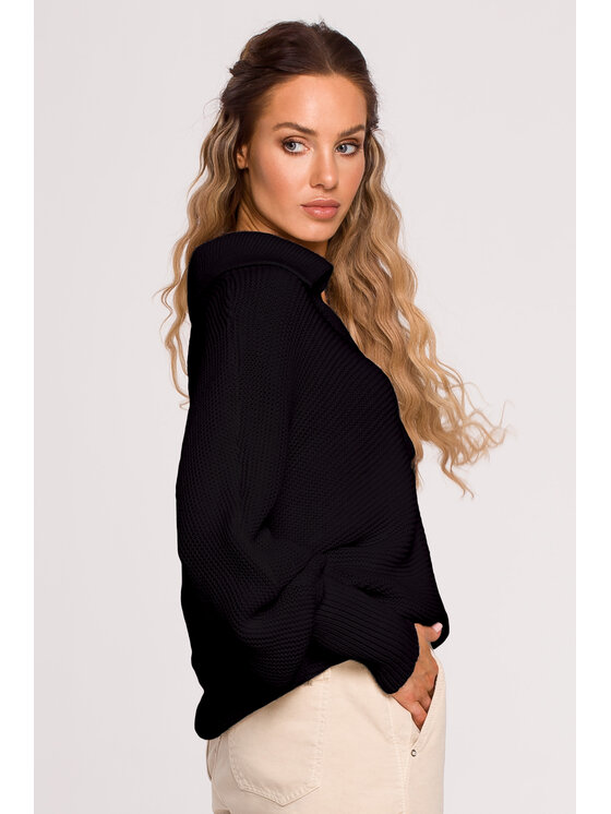Made of Emotion Made of Emotion Sweter M687 Czarny