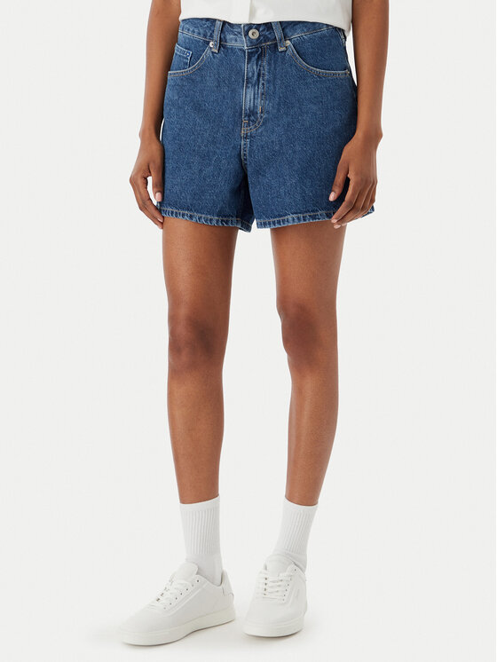 Karl Lagerfeld Jeans Karl Lagerfeld Jeans Džínsové šortky B2W10067 Modrá Straight Fit