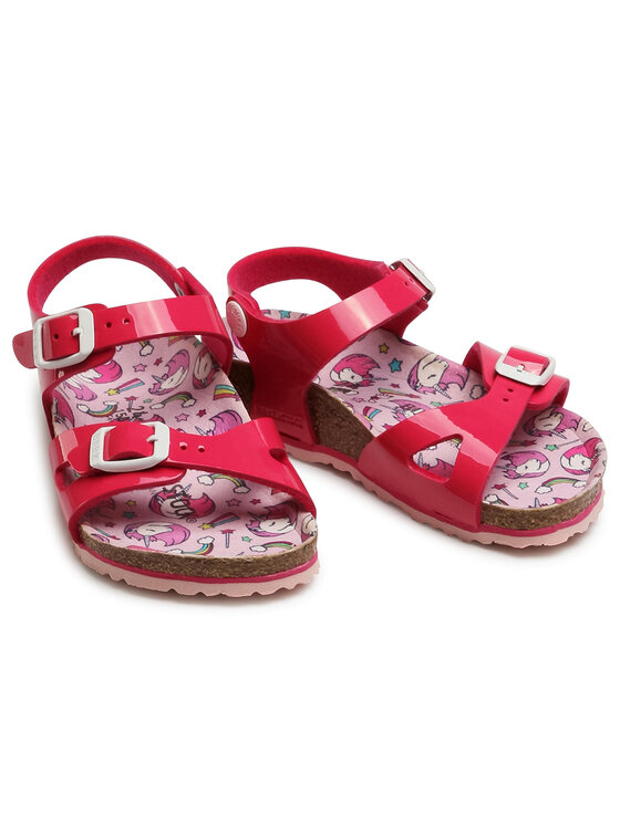 Birkenstock Birkenstock Sandały Rio Kids 1018829 Różowy