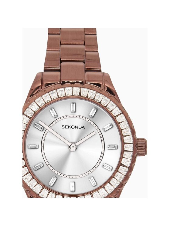 Sekonda Sekonda Zegarek 40733 Brązowy