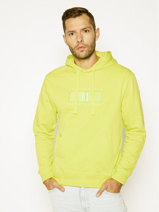 lewis hamilton yellow hoodie