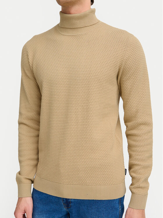 Blend Blend Dolčevita 20717258 Bež Regular Fit