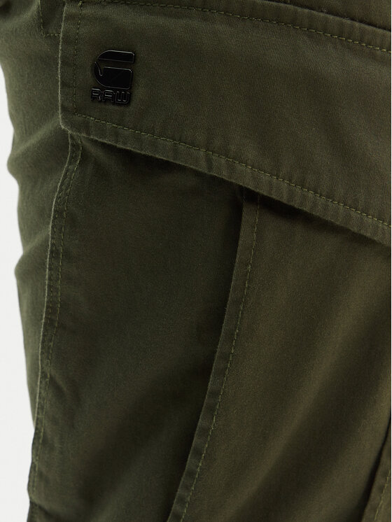 G-Star Raw G-Star Raw Παντελόνι υφασμάτινο Rovic D02190-5126 Πράσινο Regular Fit