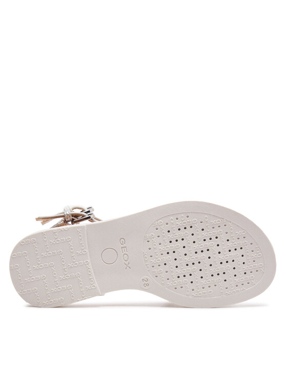 Geox Geox Sandály J Sandal Karly Girl J7235D 054AJ C1Z1N S Bílá