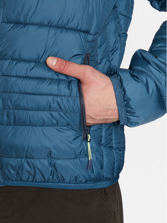 Volcano Volcano Kurtka przejściowa Bartley M06190-S23 Niebieski Regular Fit