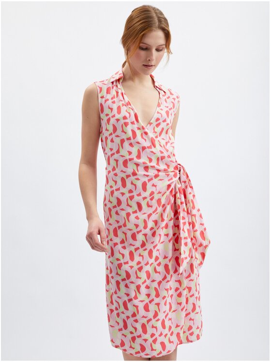 Orsay Orsay Sukienka 411197224000__40 Różowy Regular Fit