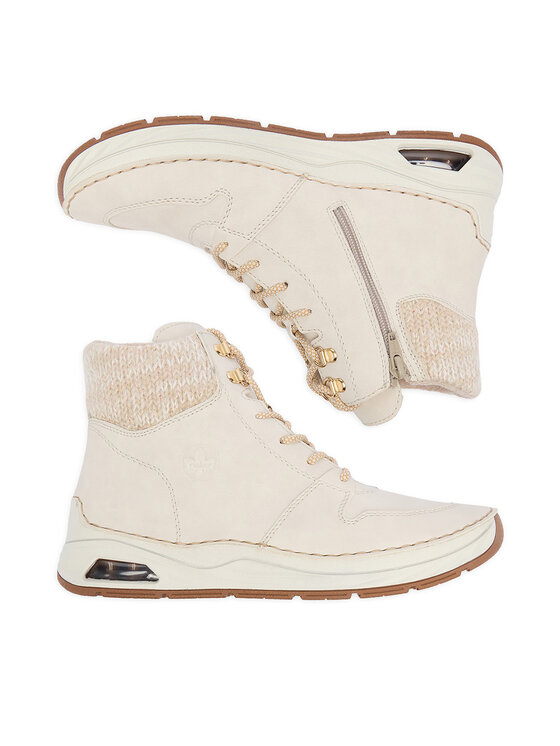Rieker Rieker Schnürschuhe 44555-60 Écru