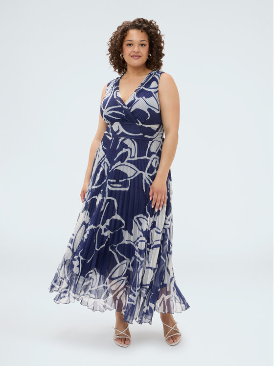 Fiorella Rubino Fiorella Rubino Abito da sera 7012T101870N0Z4 Blu A-Line Fit