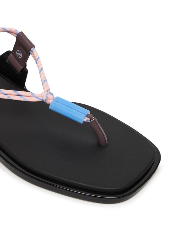 Calvin Klein Calvin Klein Basutės Beach Sandal Rope Pu 2 HW0HW02967 Spalvota