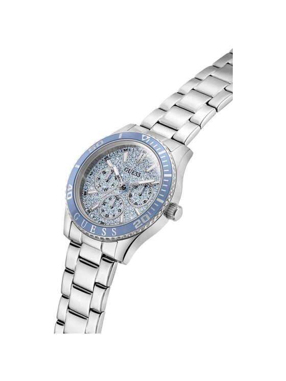 Guess Guess Zegarek GW1035L1 Srebrny