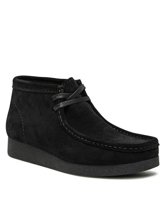 Clarks Clarks Kotníková obuv WallabeeEvoBt 261747434 Černá