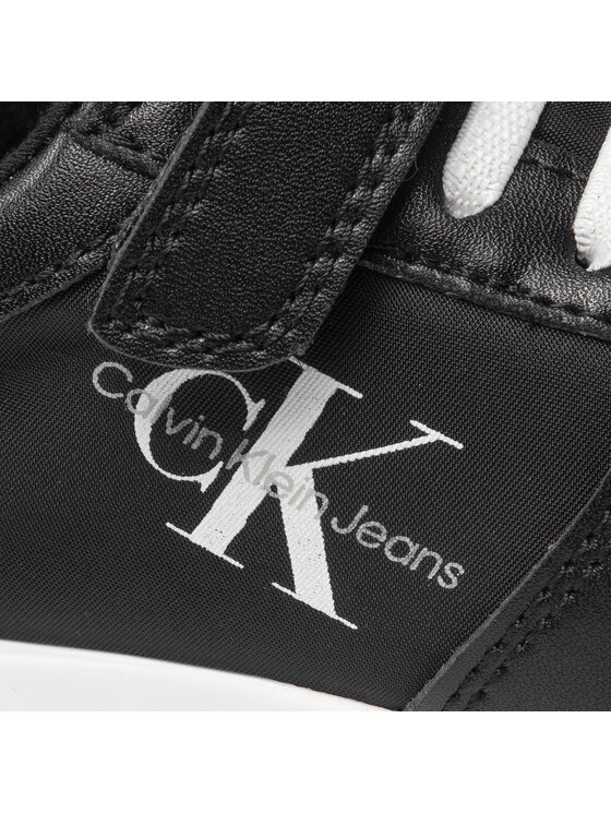 Calvin Klein Jeans Calvin Klein Jeans Sneakersy Low Cut Lace-Up Sneaker V1B9-80133-0208 S Czarny