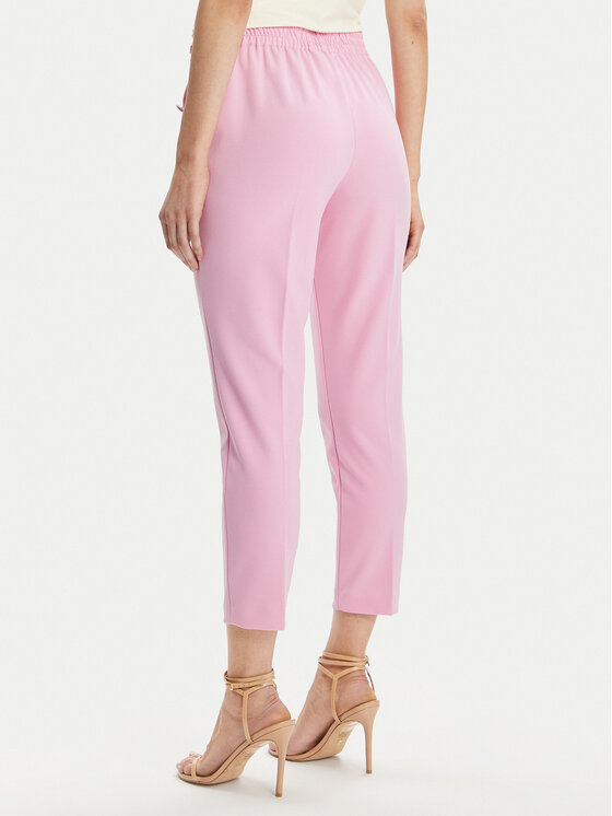 ViCOLO ViCOLO Hlače iz tkanine TB0113 Roza Regular Fit